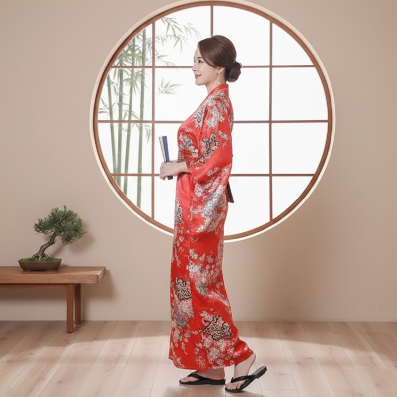 Kimono robe femme