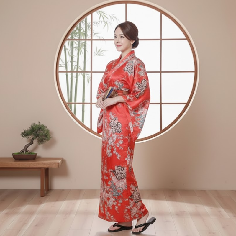 Kimono robe femme
