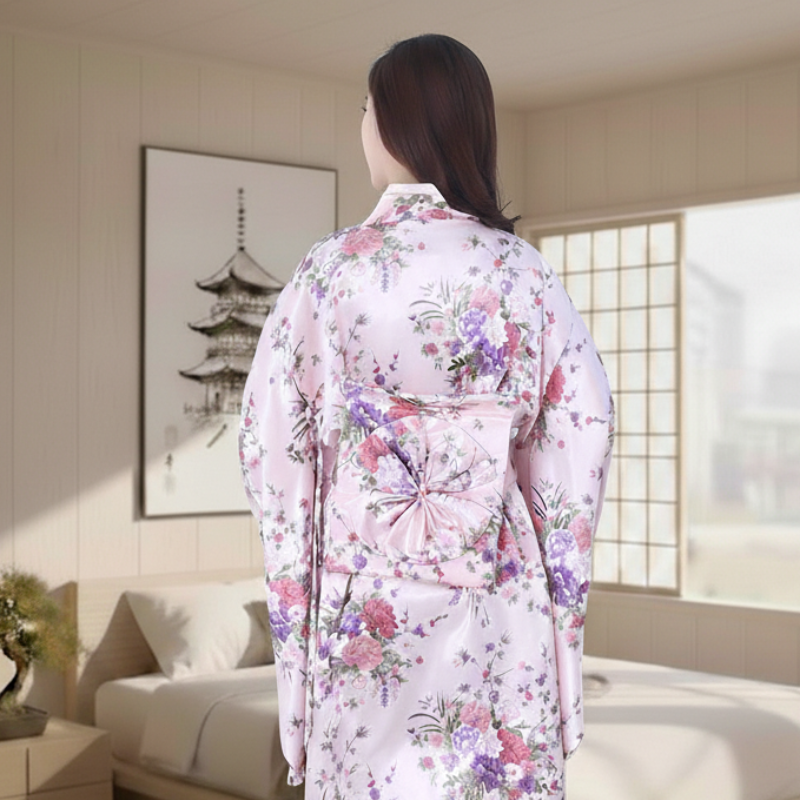 Kimono femme long oriental