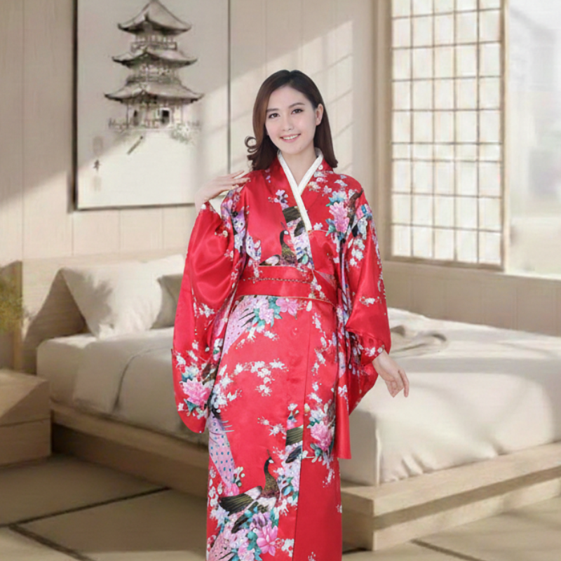 Kimono femme long oriental