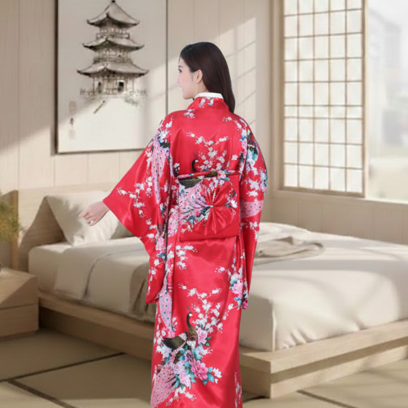 Kimono femme long oriental