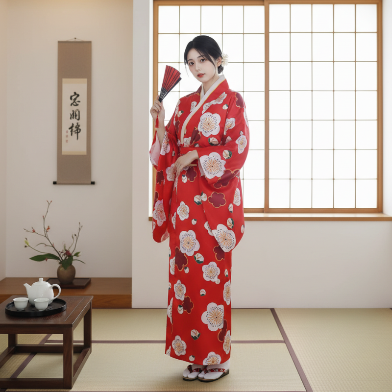 Kimono long été femme