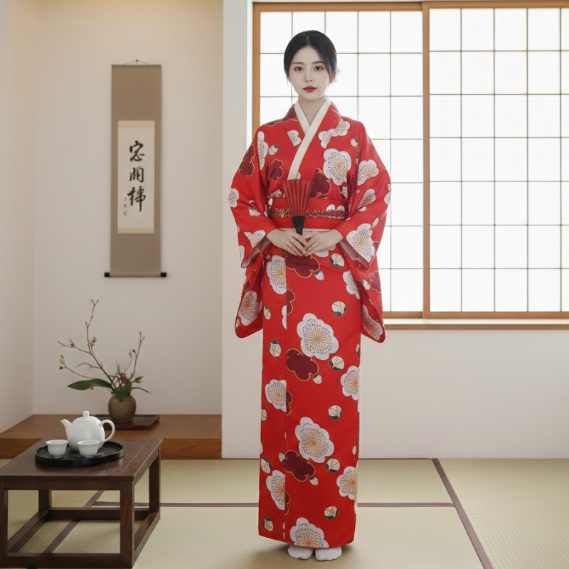Kimono long été femme