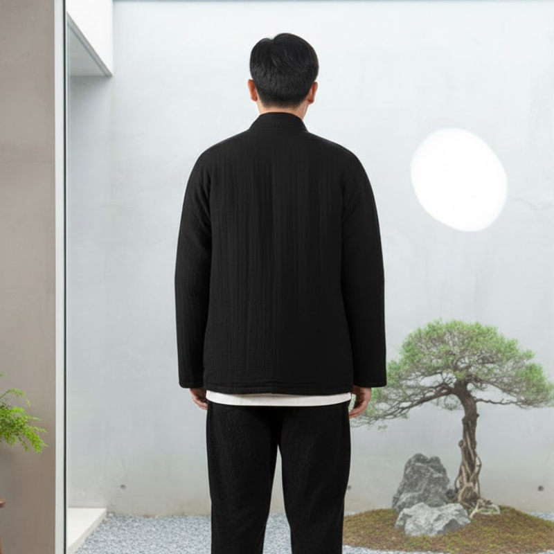 Manteau kimono épais homme