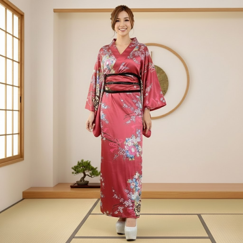 Robe japonaise pour femme