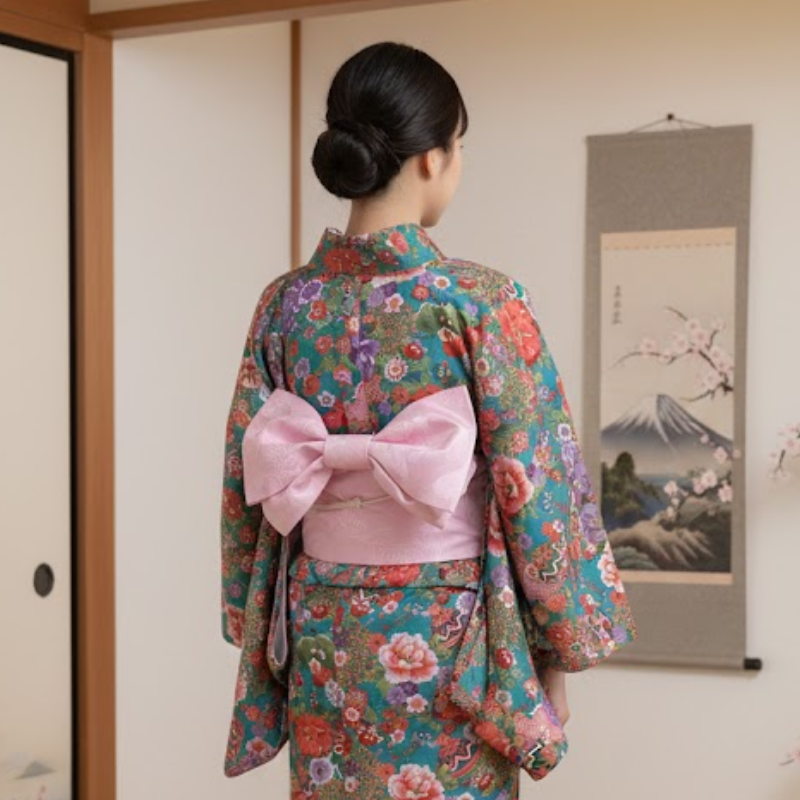 Yukata femme sakura
