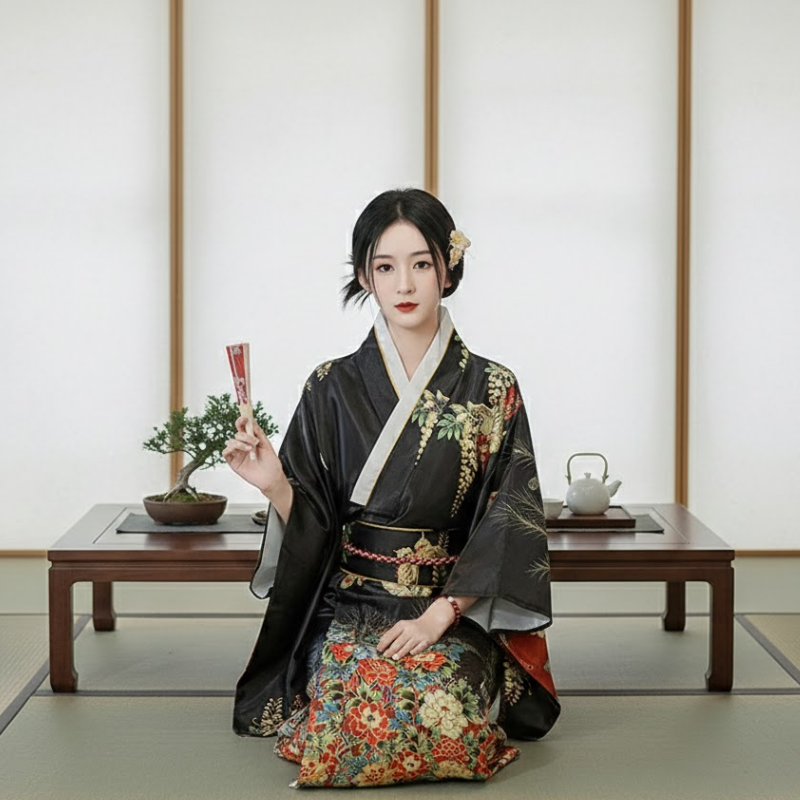 Kimono femme grande taille