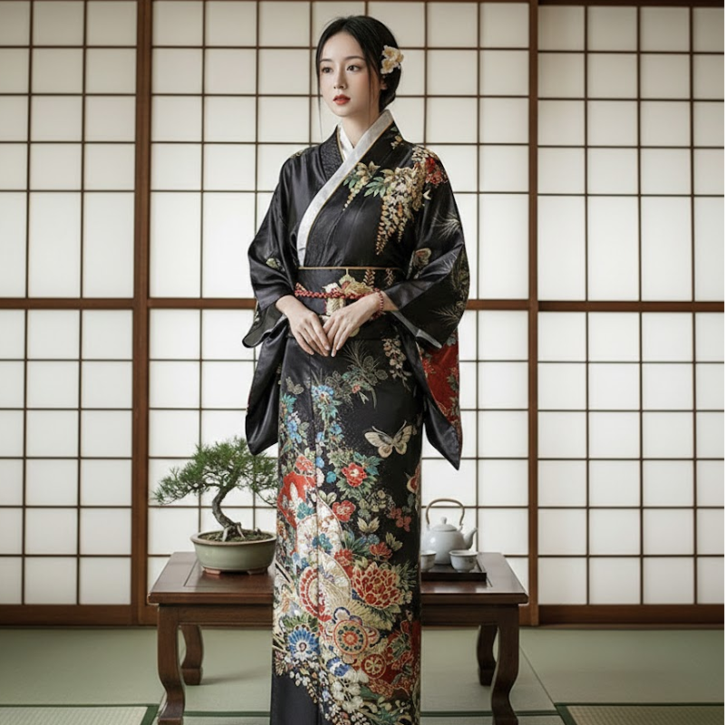 Kimono femme grande taille