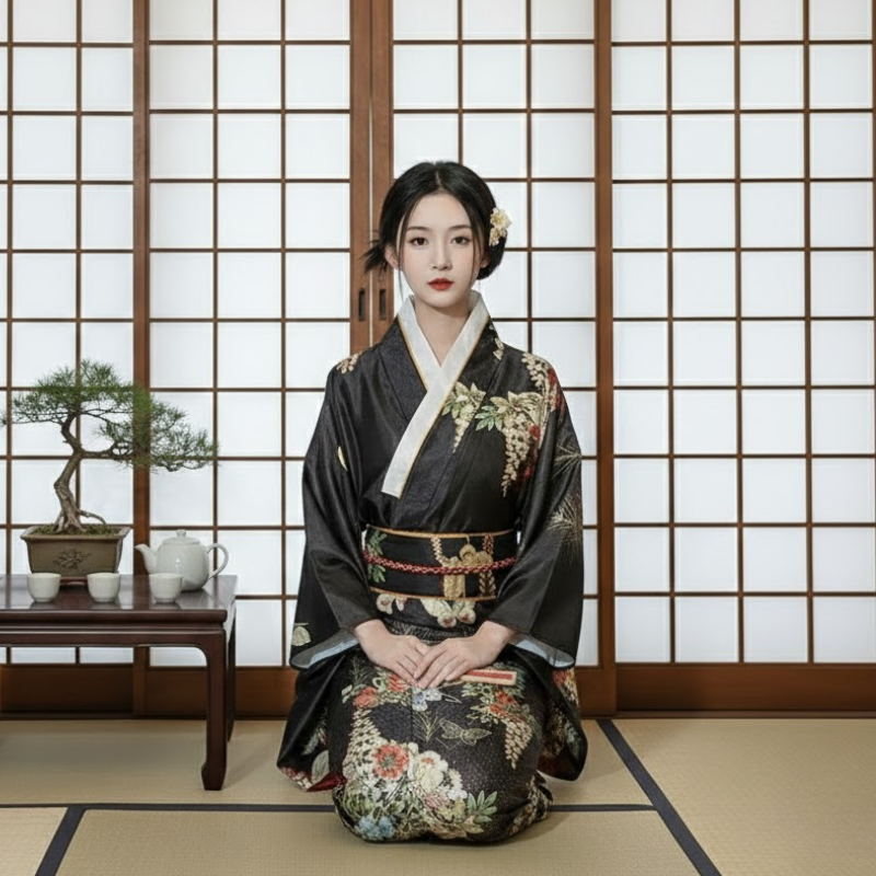 Kimono femme grande taille