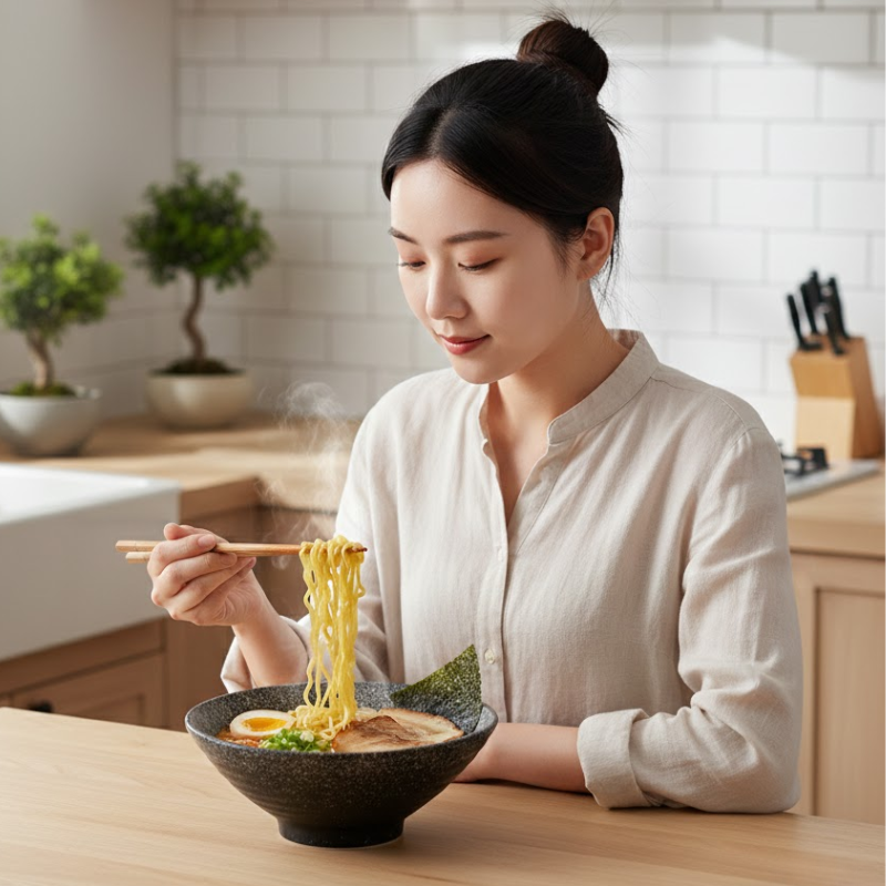 Bol japonais pour soupe de nouille