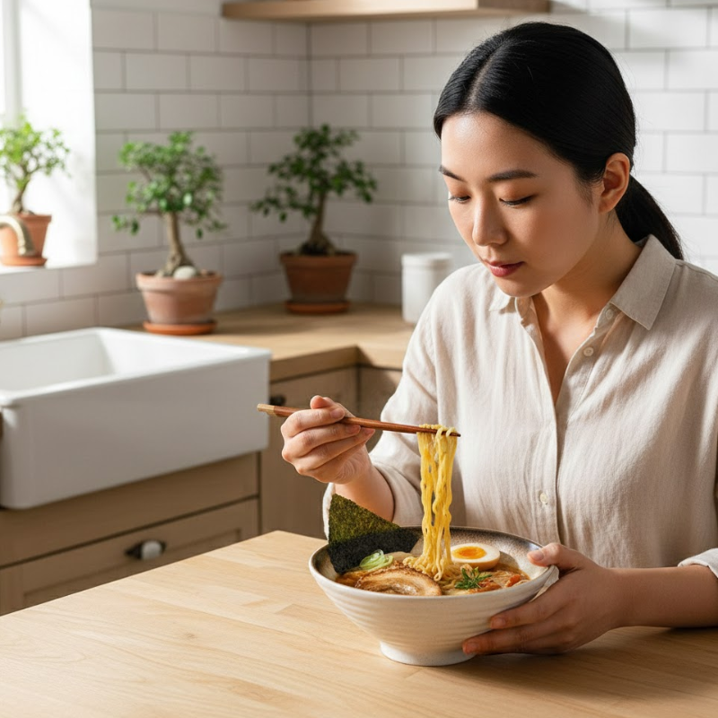 Bol japonais pour soupe de nouille