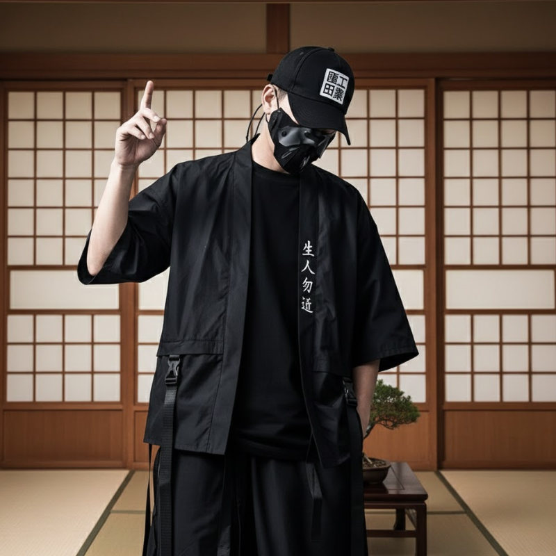 Haori homme streetwear