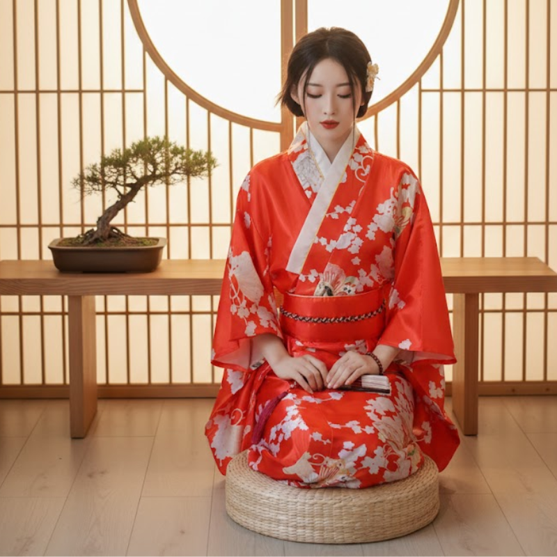 Kimono femme grande taille