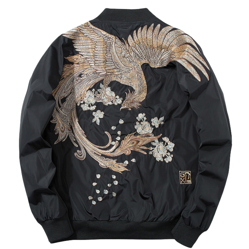Veste japonaise broderie