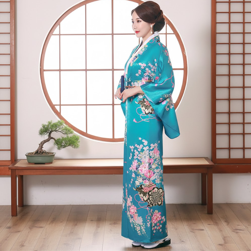 Kimono robe femme