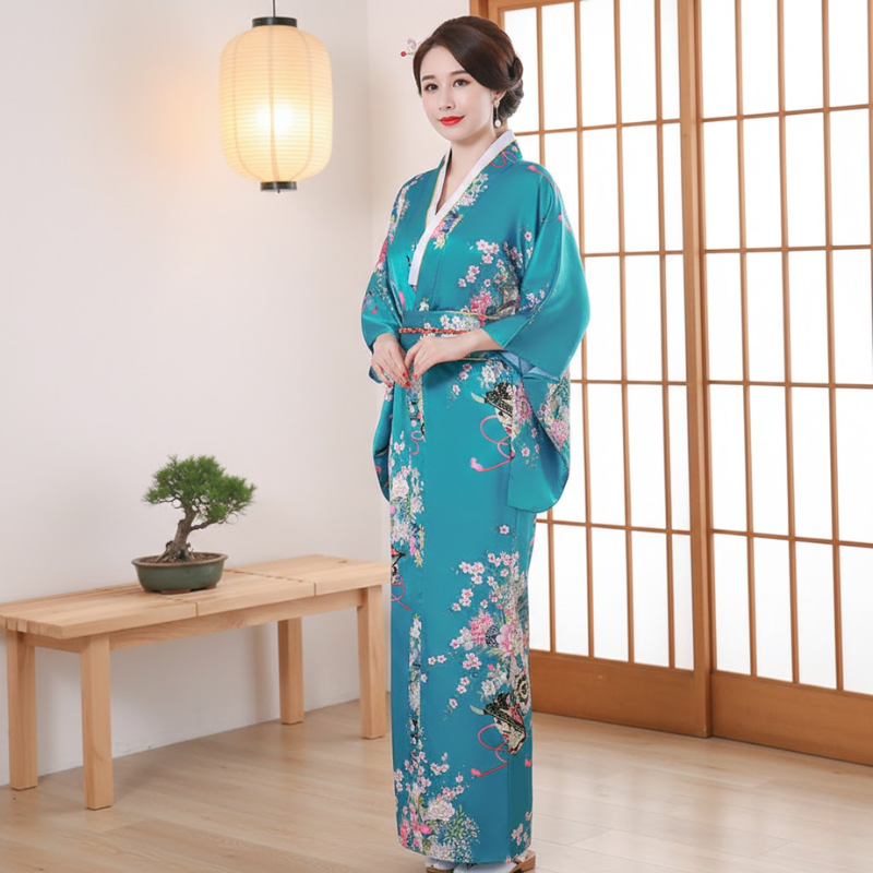 Kimono robe femme