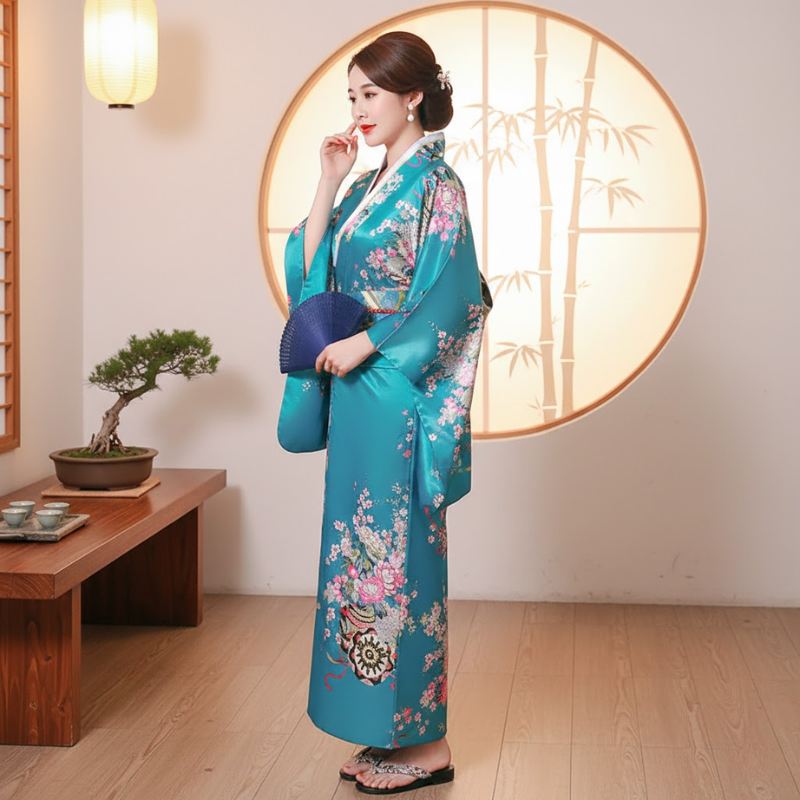 Kimono robe femme