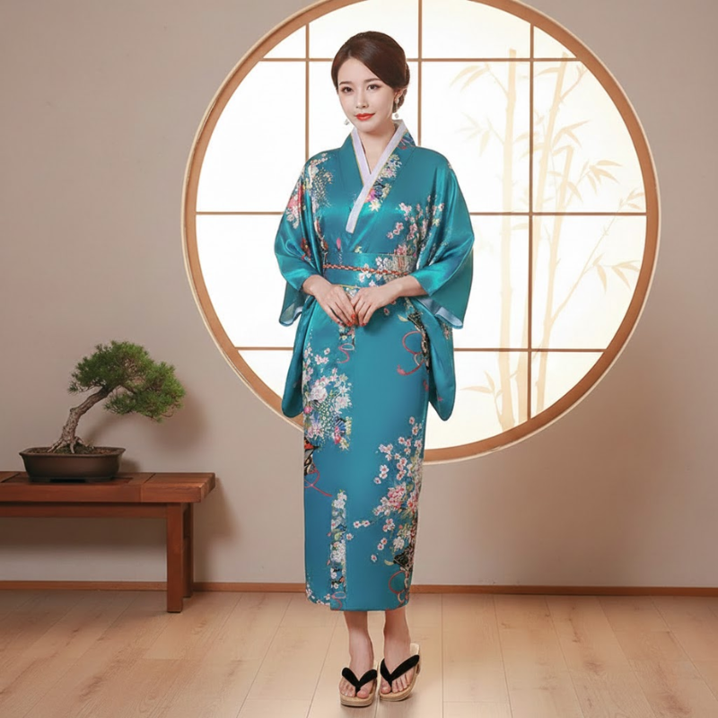 Kimono robe femme