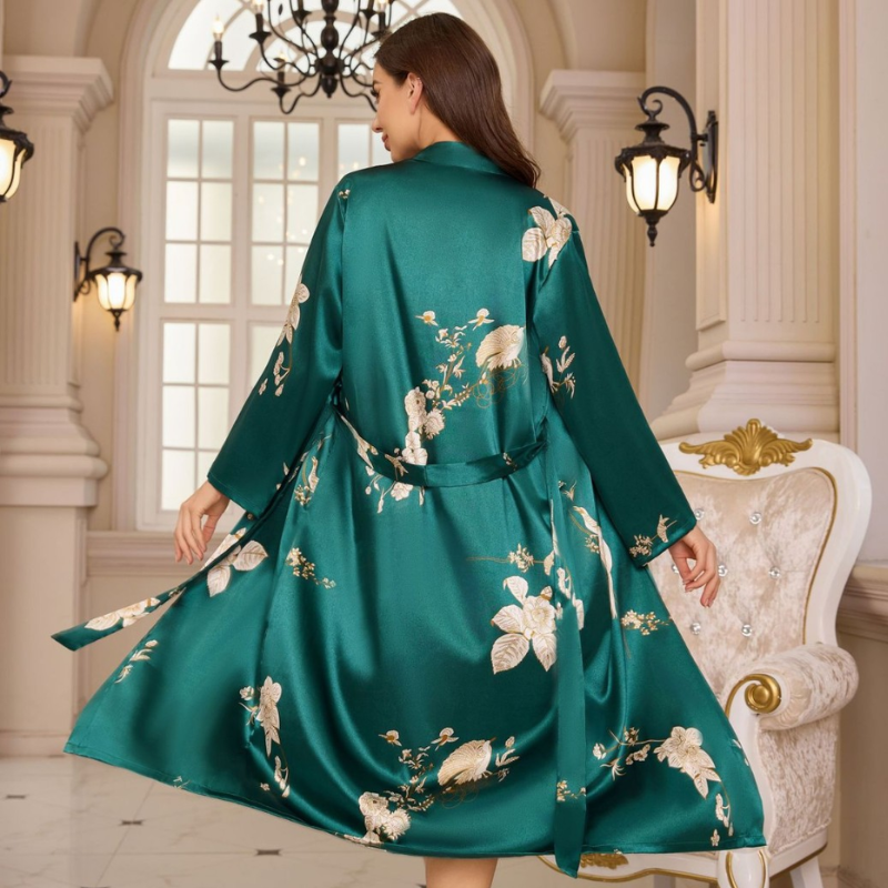 Peignoir kimono femme