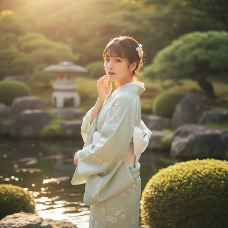 Yukata femme été