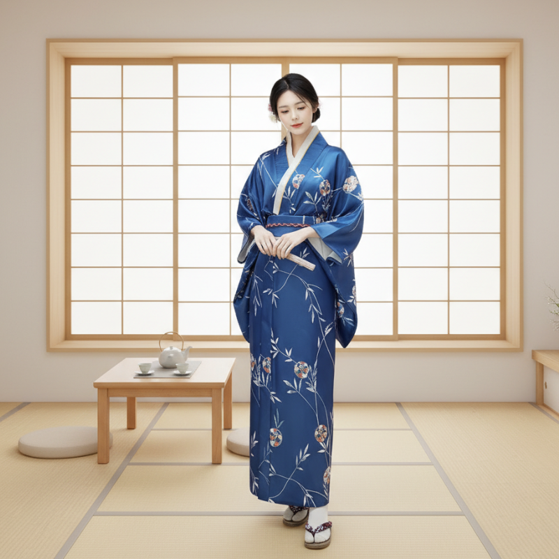 Kimono long été femme