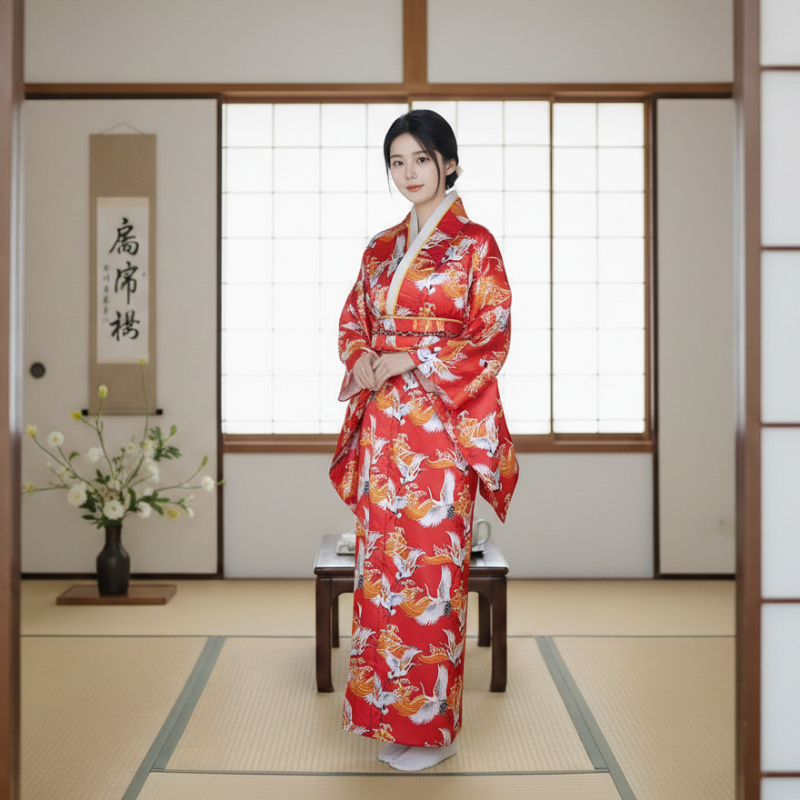 Kimono long été femme