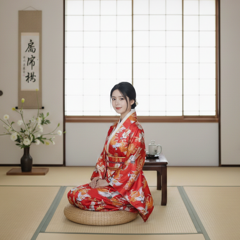 Kimono long été femme