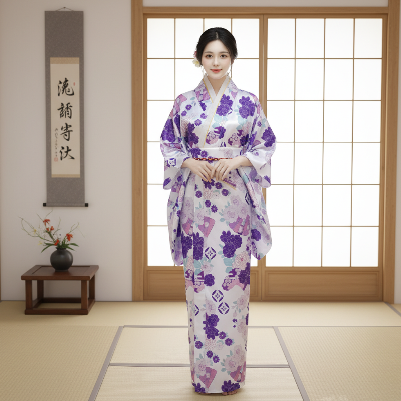 Kimono long été femme