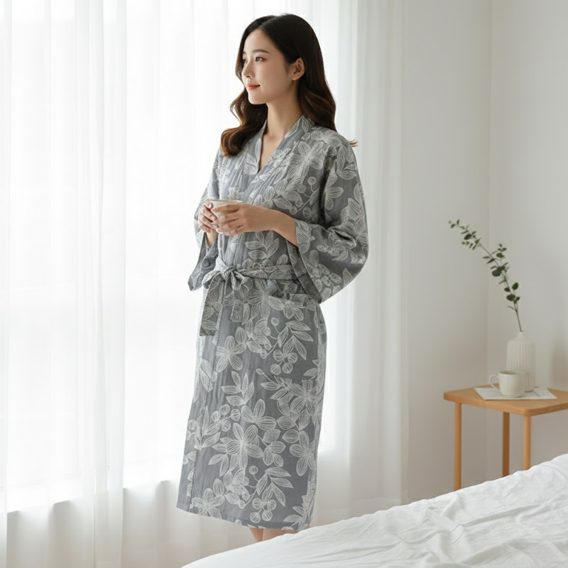 Kimono japonais pyjama femme