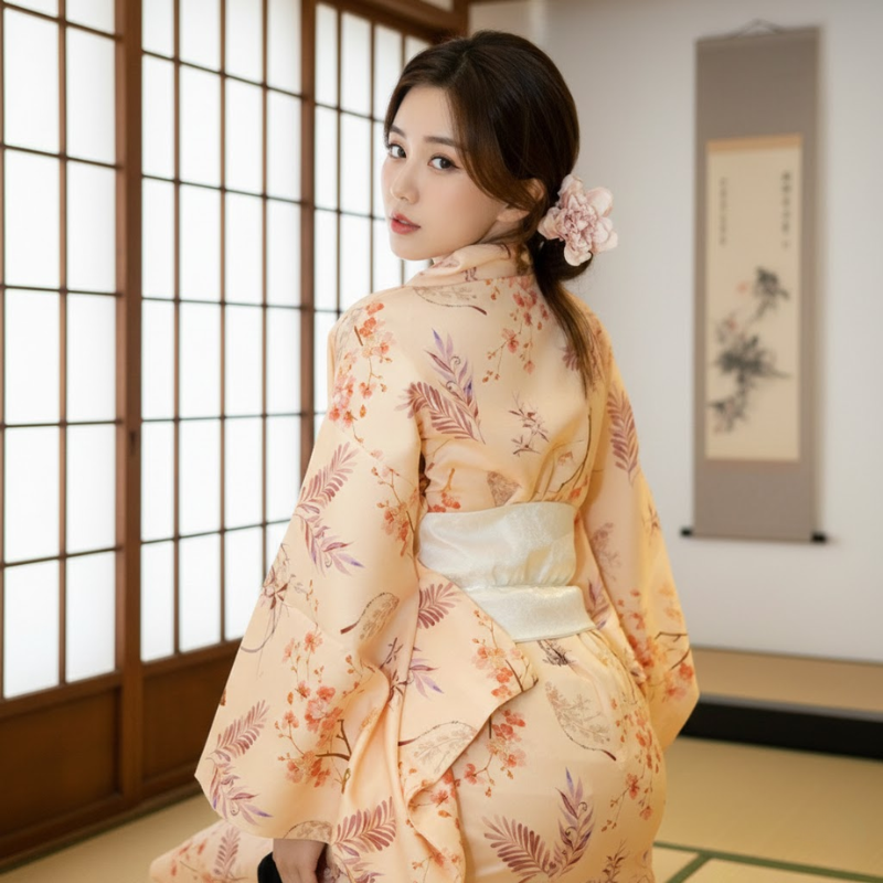 Kimono robe femme
