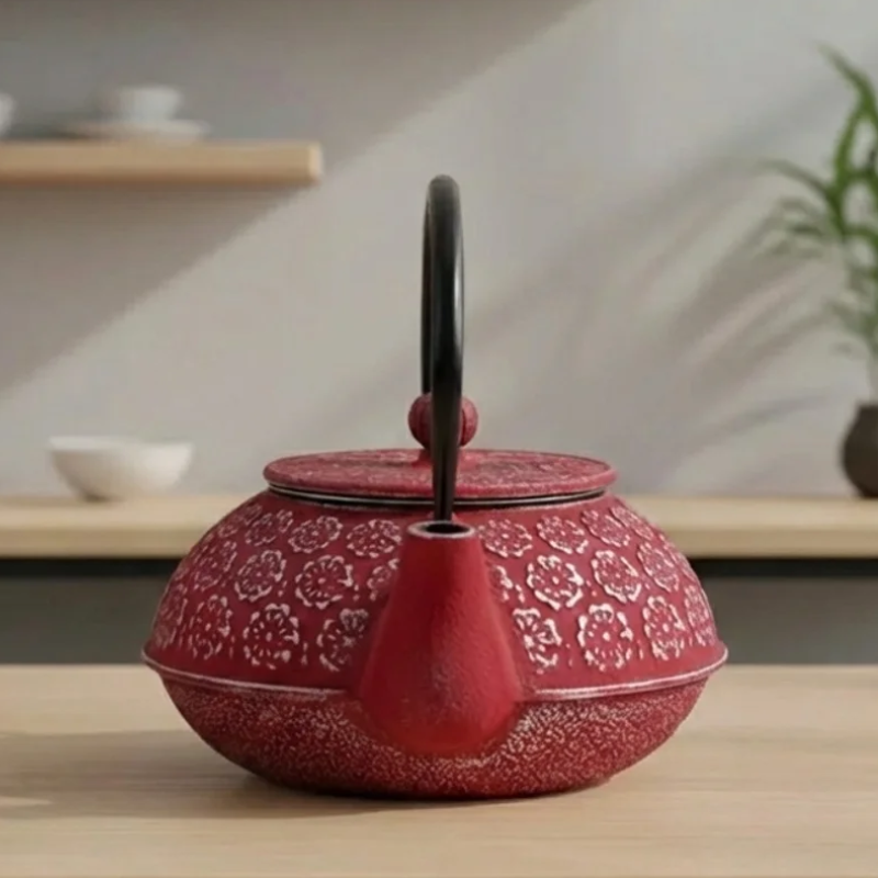 Théière en fonte japonaise traditionnelle