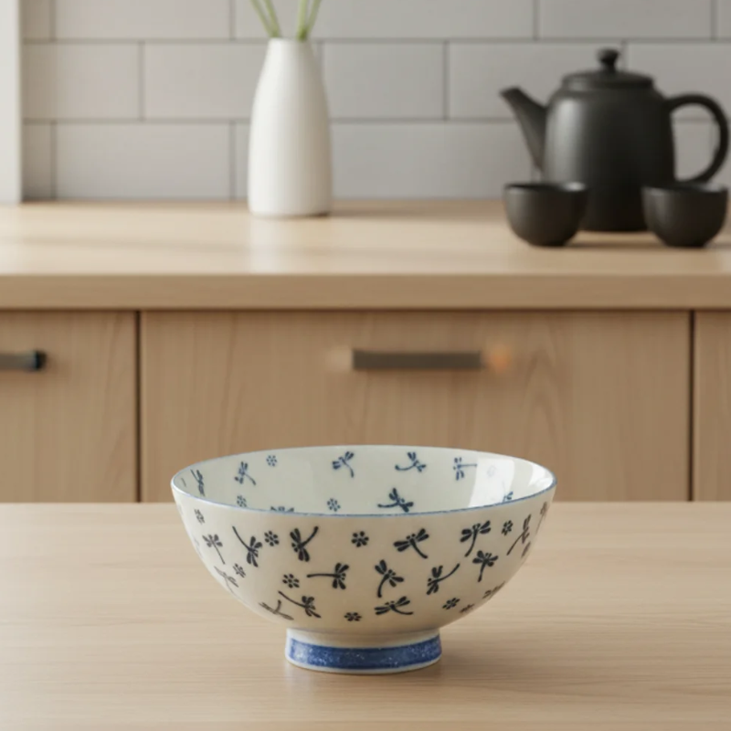 Bol à riz japonais en porcelaine