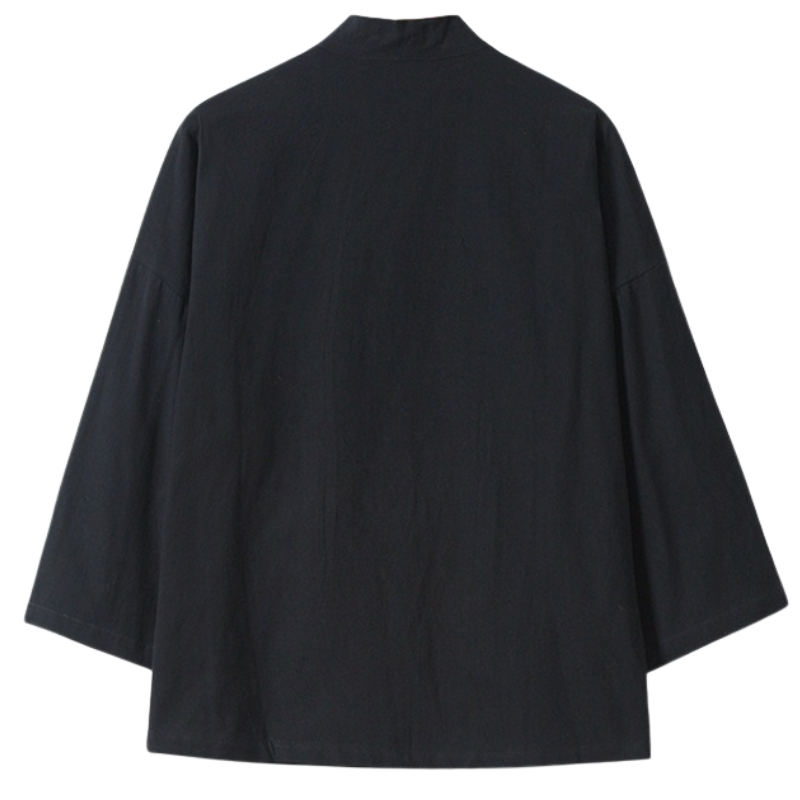 Haori à motif pour homme