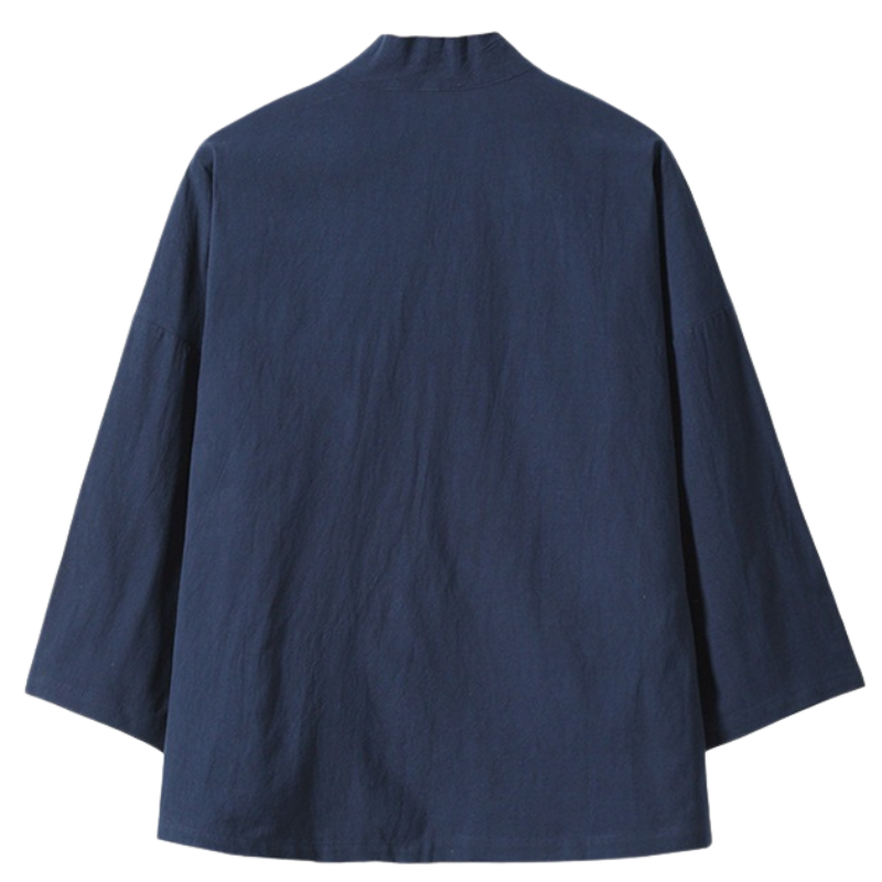 Haori à motif pour homme