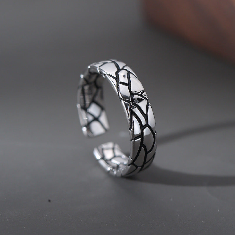 Bague Japonaise en Argent - redimensionnable