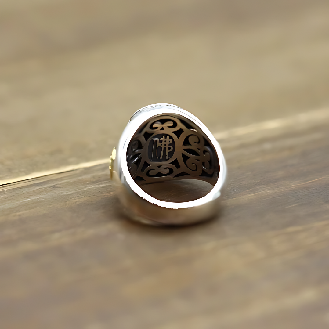 Bague Tibétaine Argent