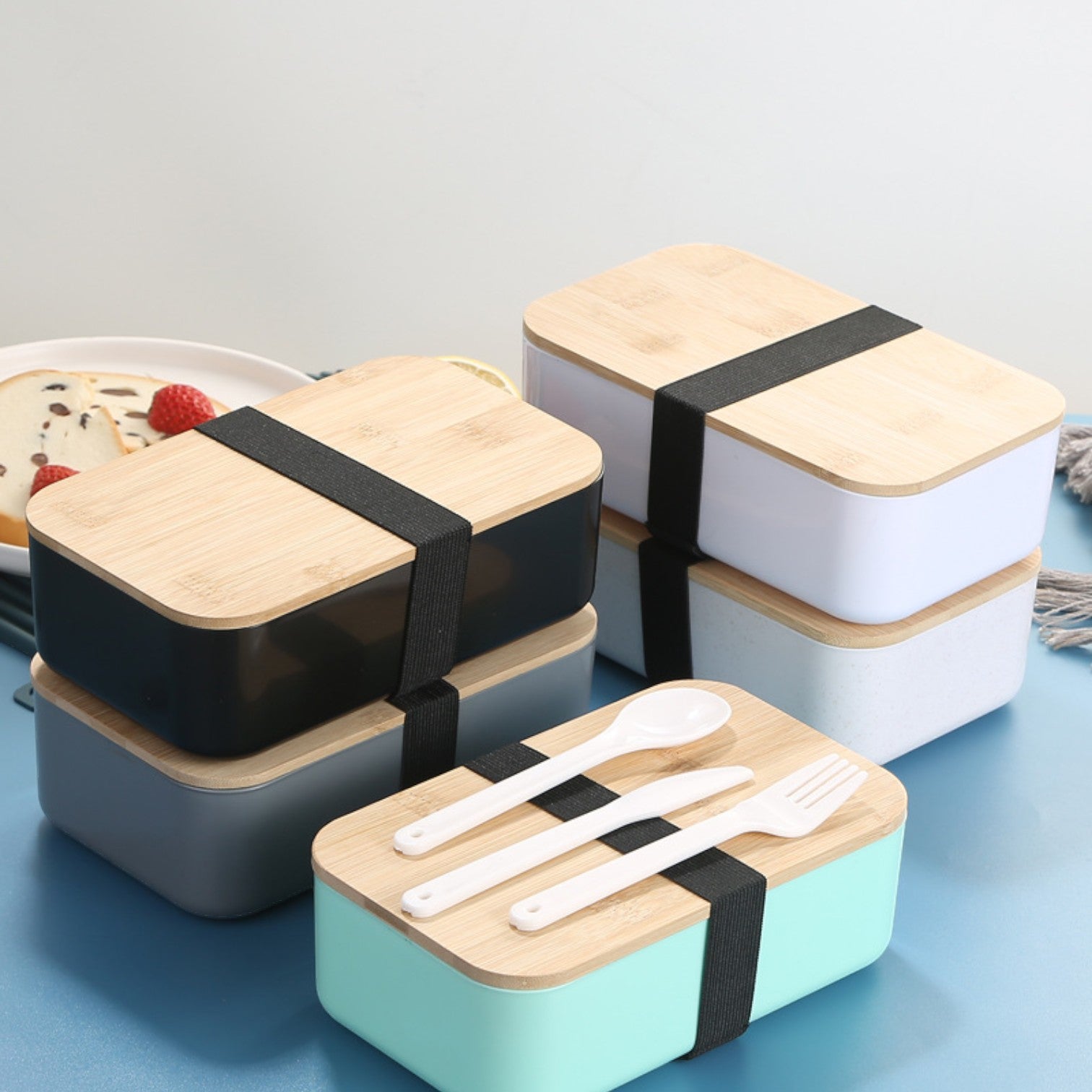 Bento box bambou