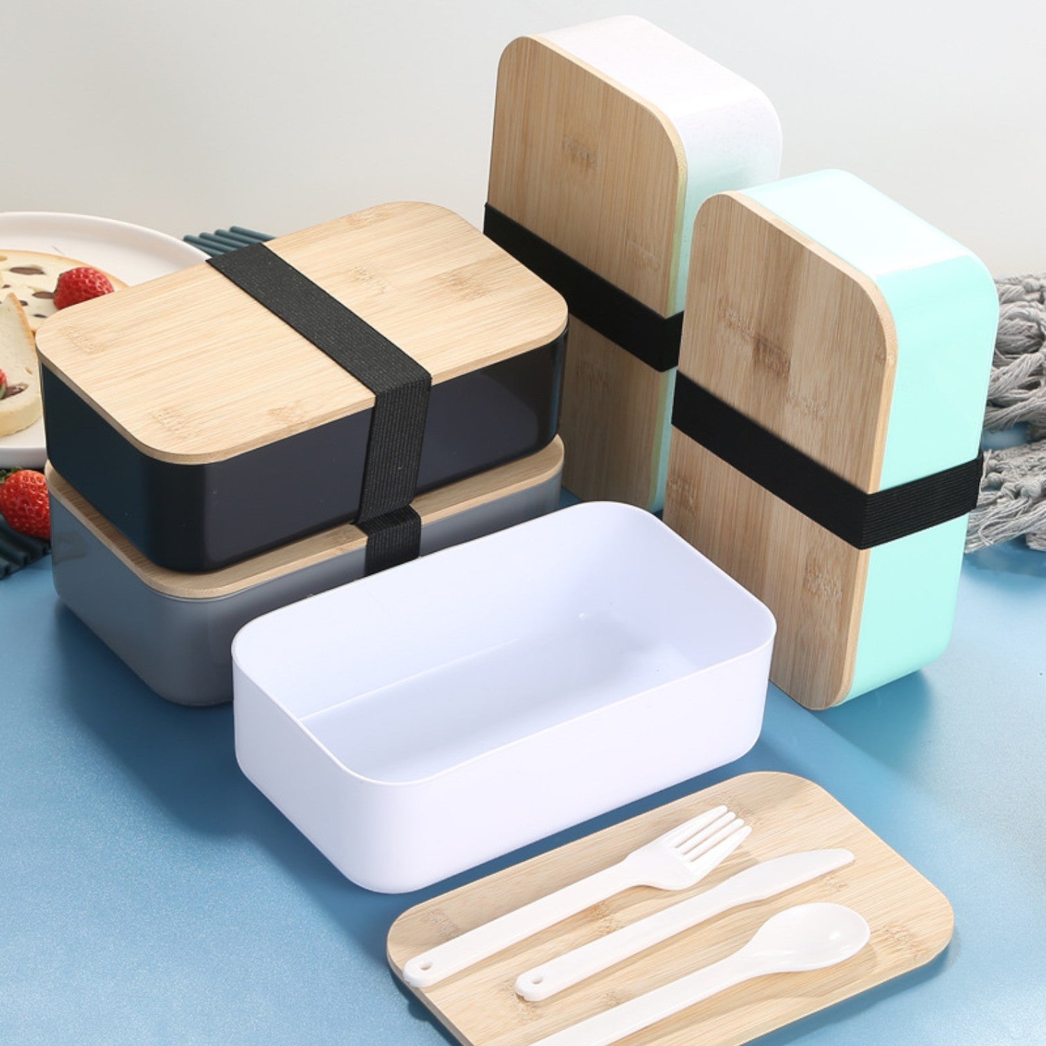 Bento box bambou