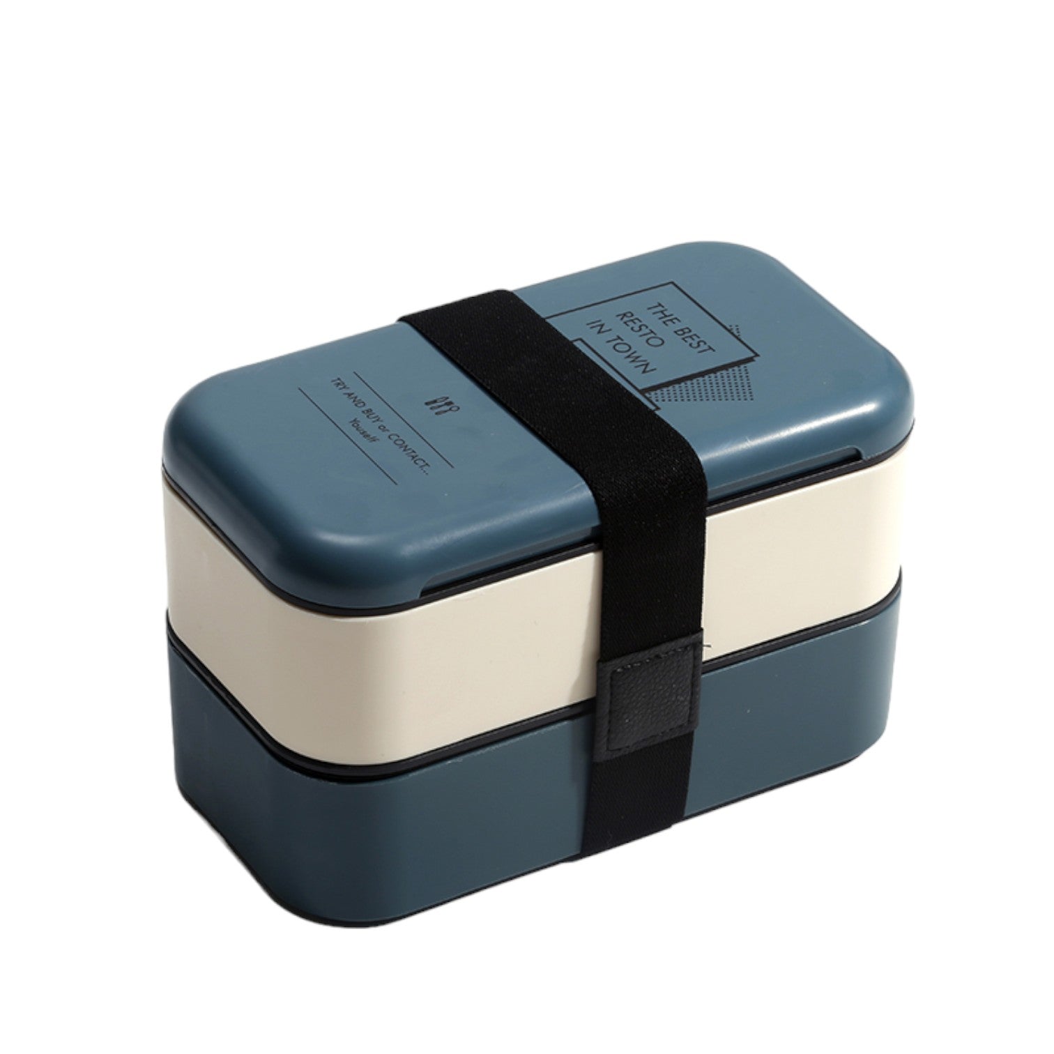 Bento box ecologique - Bleu / Boîte uniquement