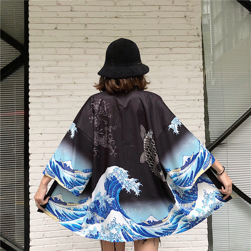 Blouse Kimono Femme ’Kanagawa’