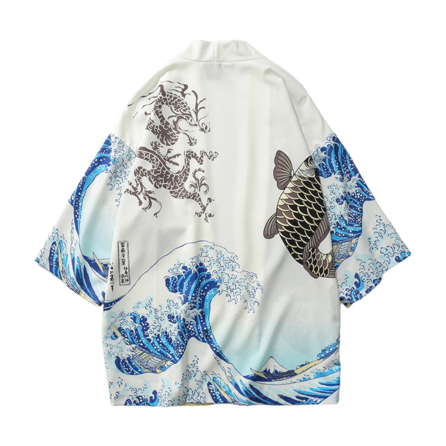 Blouse Kimono Femme ’Kanagawa’ - Blanc / S