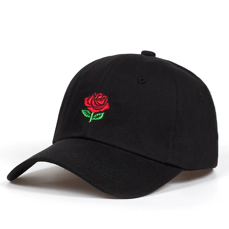 Casquette avec une Rose ’Hanaki’