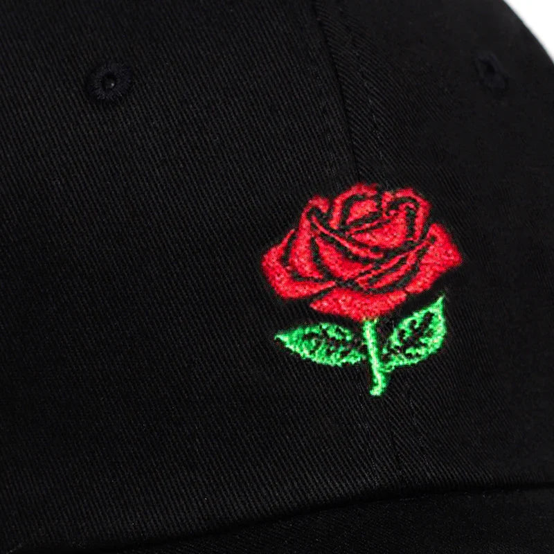 Casquette avec une Rose ’Hanaki’