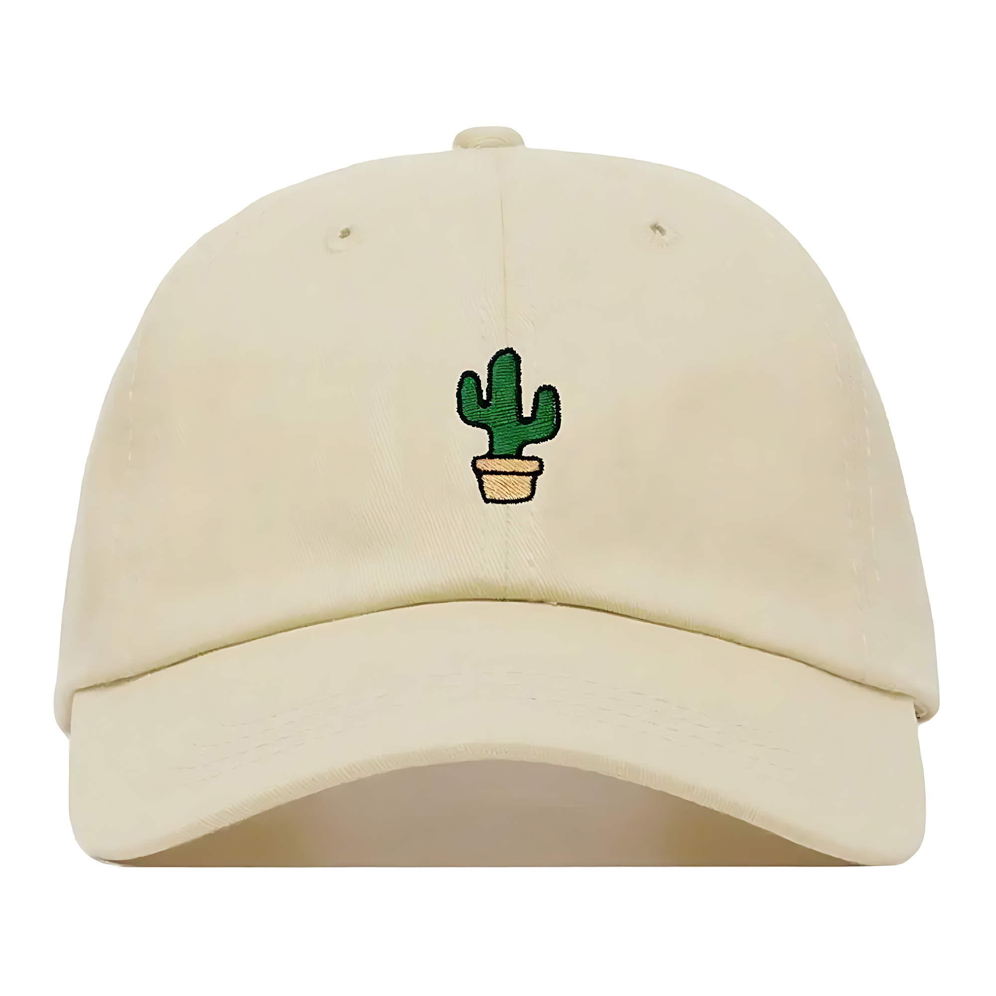 Casquette Cactus ’Kakutasu’ - Beige / Ajustable