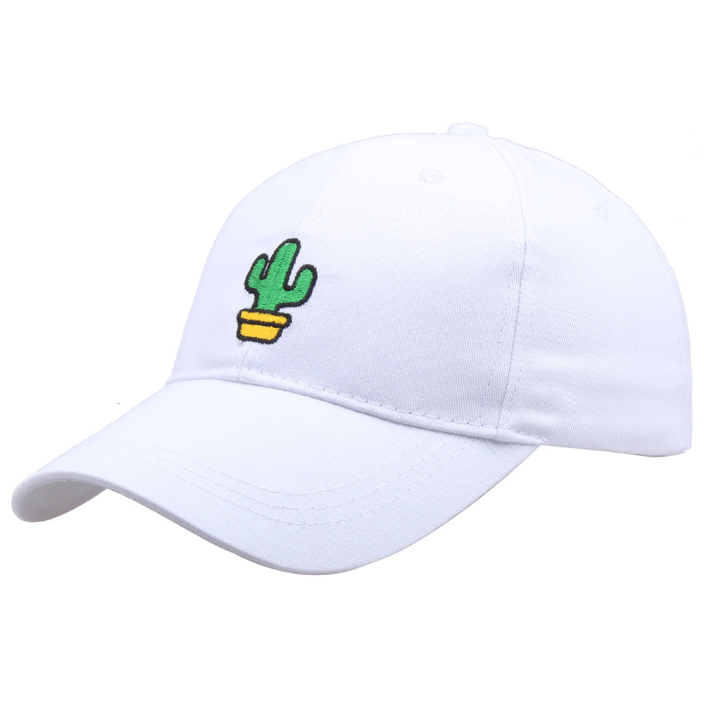 Casquette Cactus ’Kakutasu’ - Blanc / Ajustable