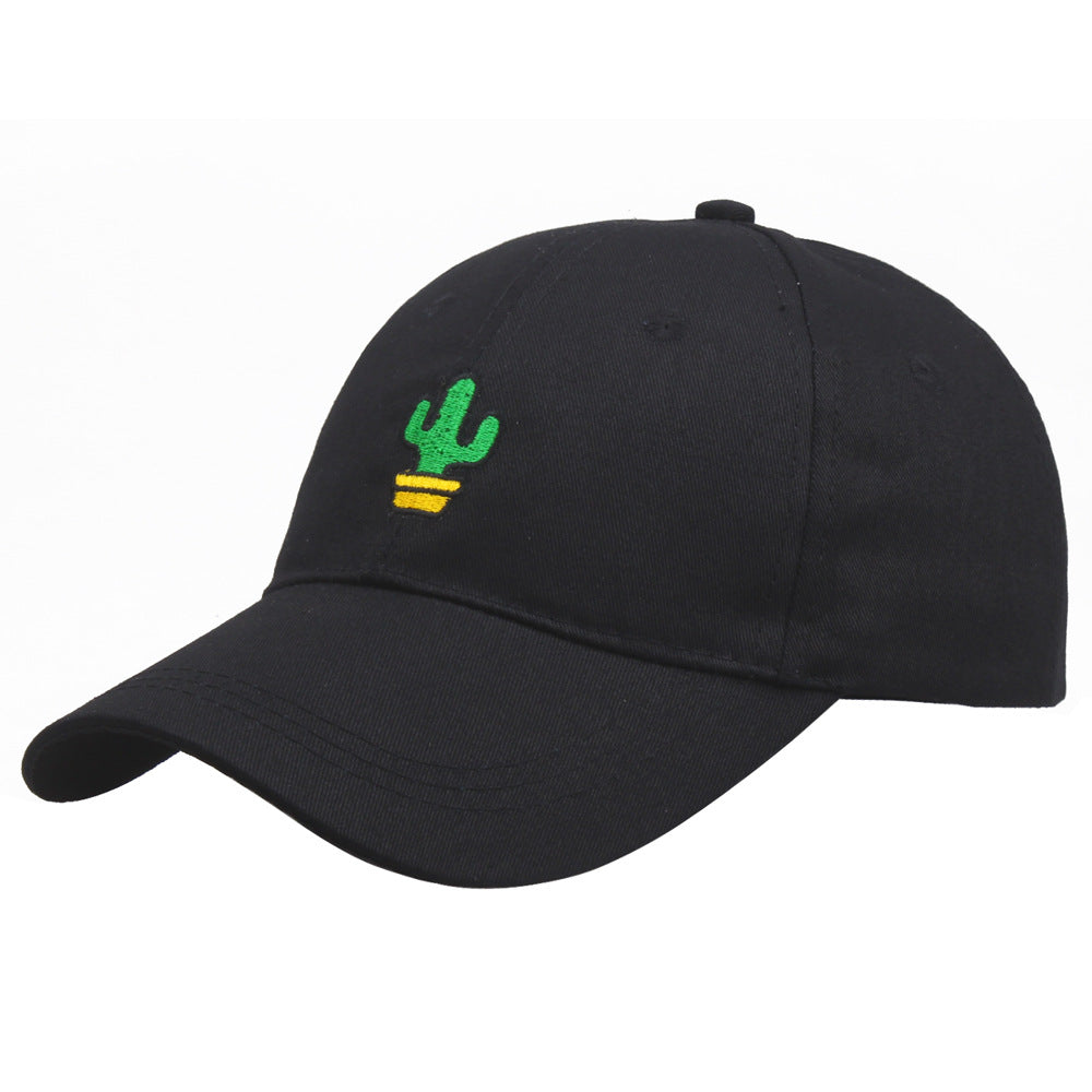 Casquette Cactus ’Kakutasu’ - Noir / Ajustable