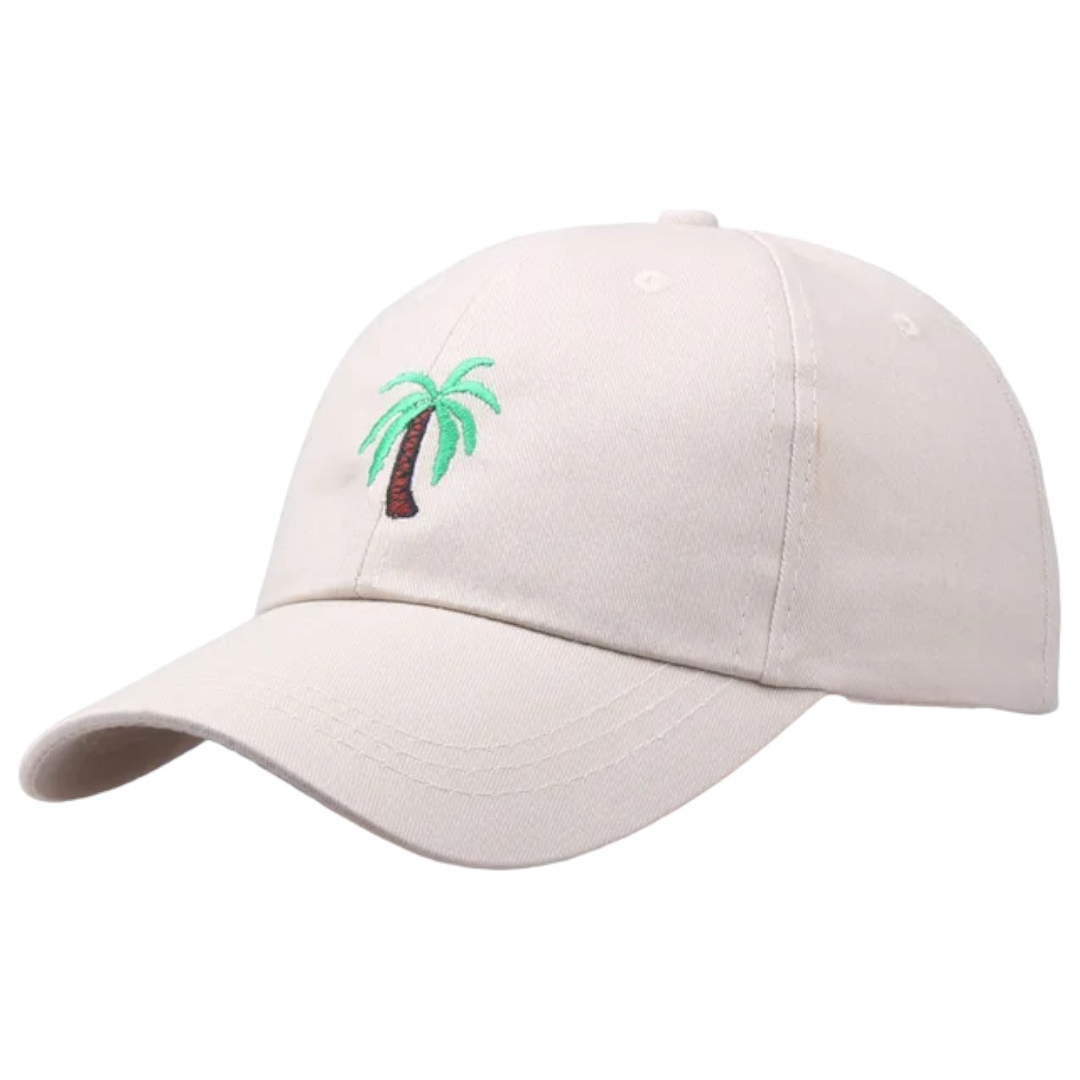 Casquette Palmier ’Coconut’ - Beige / Ajustable