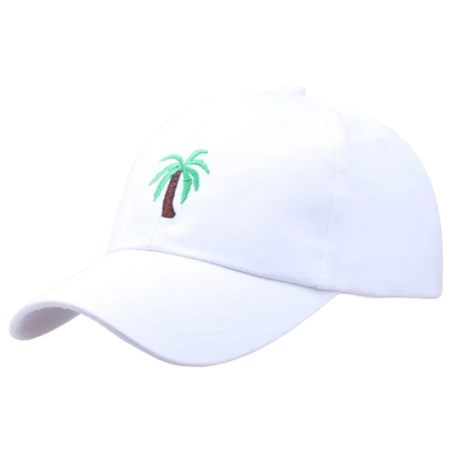 Casquette Palmier ’Coconut’ - Blanc / Ajustable