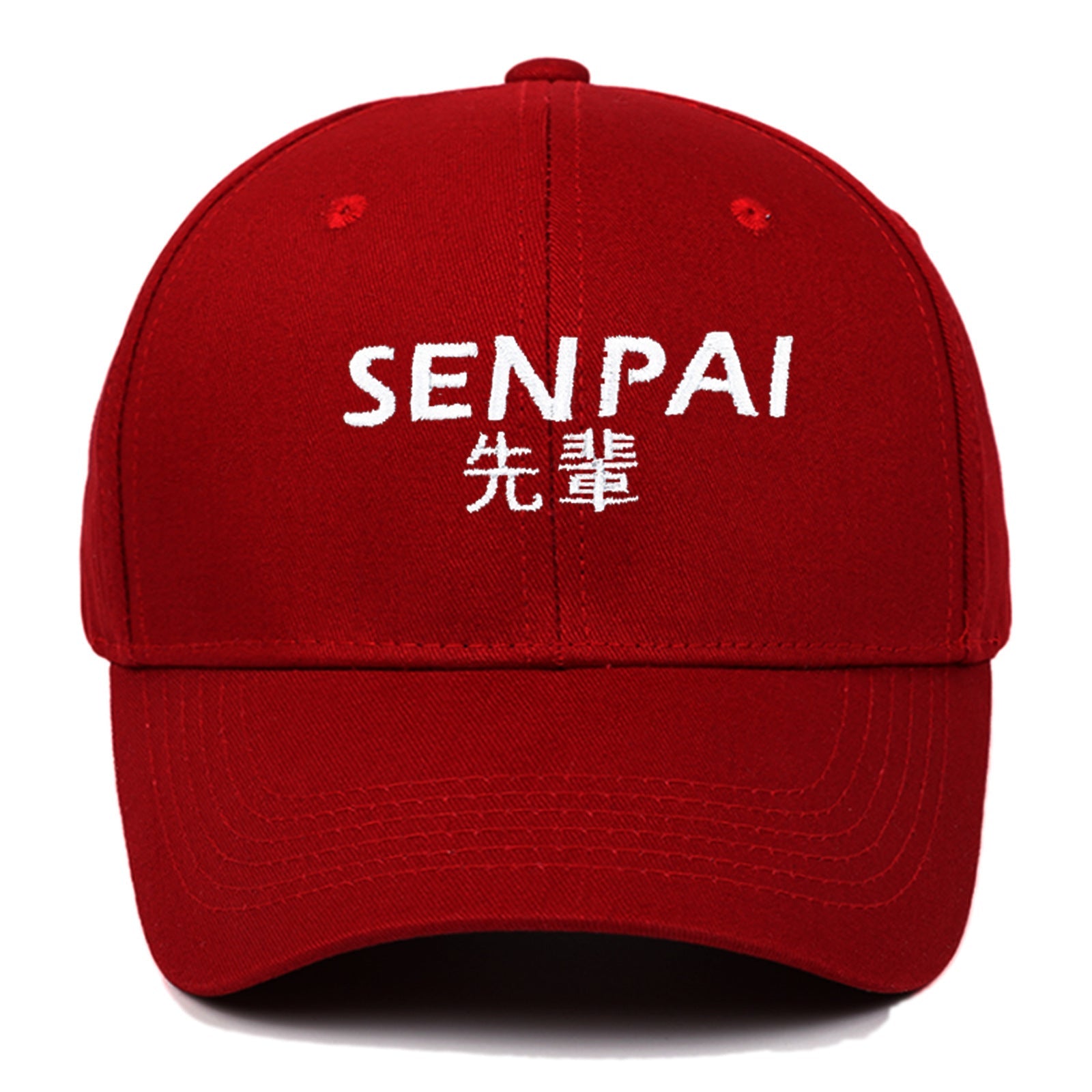 Casquette Senpai ’Toshi-Onoki 2.0’ - Bordeaux / Ajustable