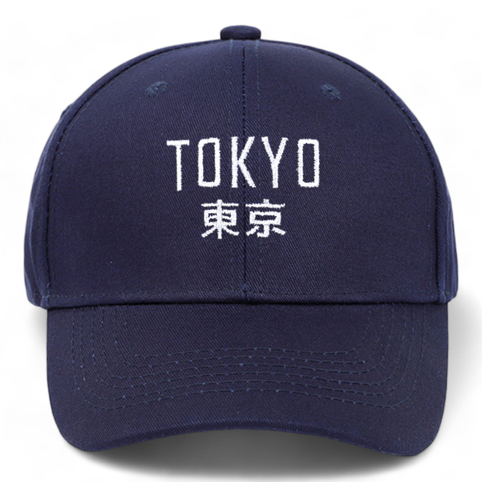 Casquette Tokyo ’The Japan Panel’ - Bleu marine / Ajustable